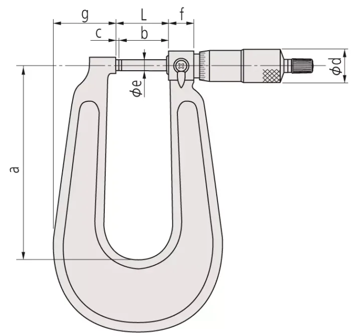Mitutoyo Seri 118 Sac Mikrometresi - Görsel 2