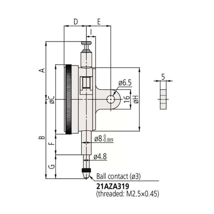 Mitutoyo Seri 2 Özel Analog Komparatörler - Görsel 2