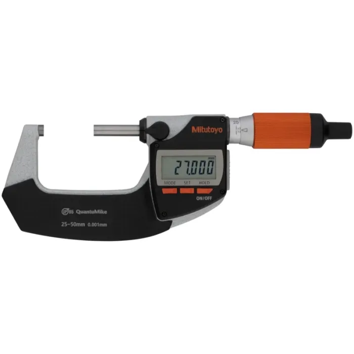 Mitutoyo Seri 293 Digimatic Çıkışlı IP65 Koruma Sınıflı QuantuMike Mikrometre