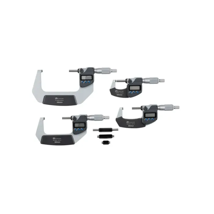 Mitutoyo Seri 293 Digimatic Çıkışlı IP65 Koruma Sınıflı Metrik Mikrometre Seti - Görsel 2