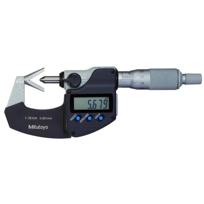 Mitutoyo Seri 314 Digimatic Çıkışlı V-Şekilli Mikrometre