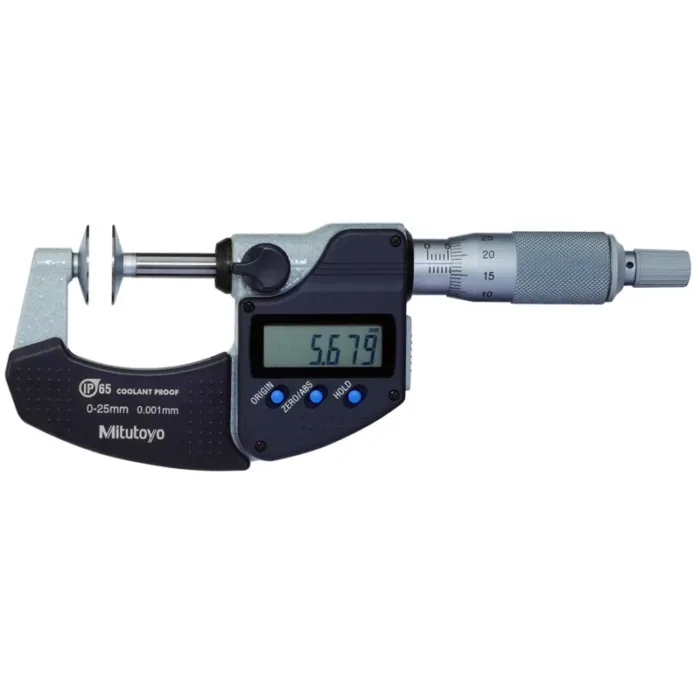 Mitutoyo Seri 323 Digimatic Çıkışlı Disk Mikrometresi
