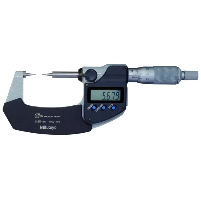 Mitutoyo Seri 342 Digimatic Çıkışlı İğne Uçlu Ölçüm Mikrometresi