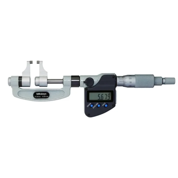 Mitutoyo Seri 343 Digimatic Çıkışlı Ölçüm Çeneli Mikrometre