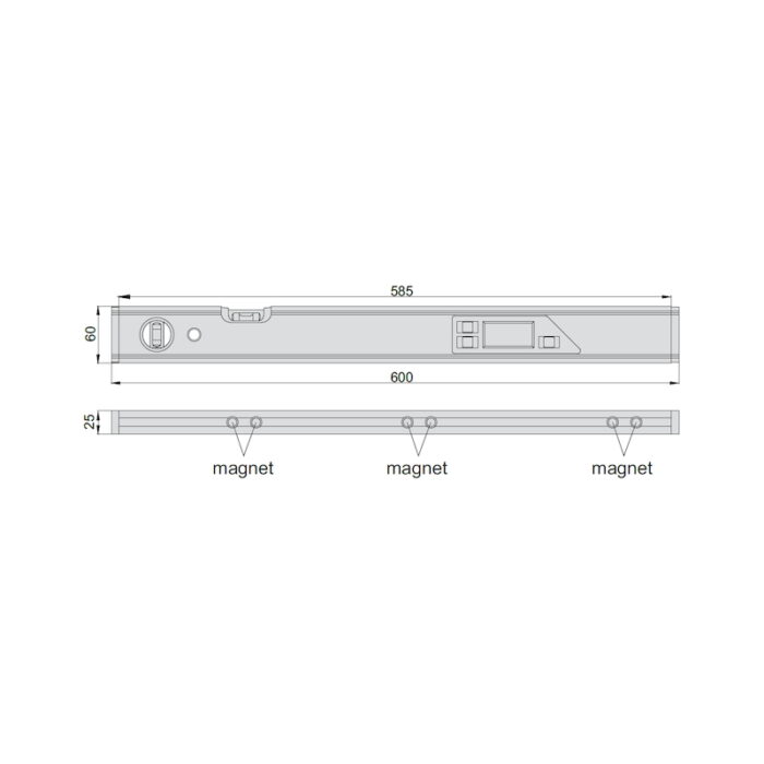 Accud 725 Dijital Su Terazisi - Görsel 2