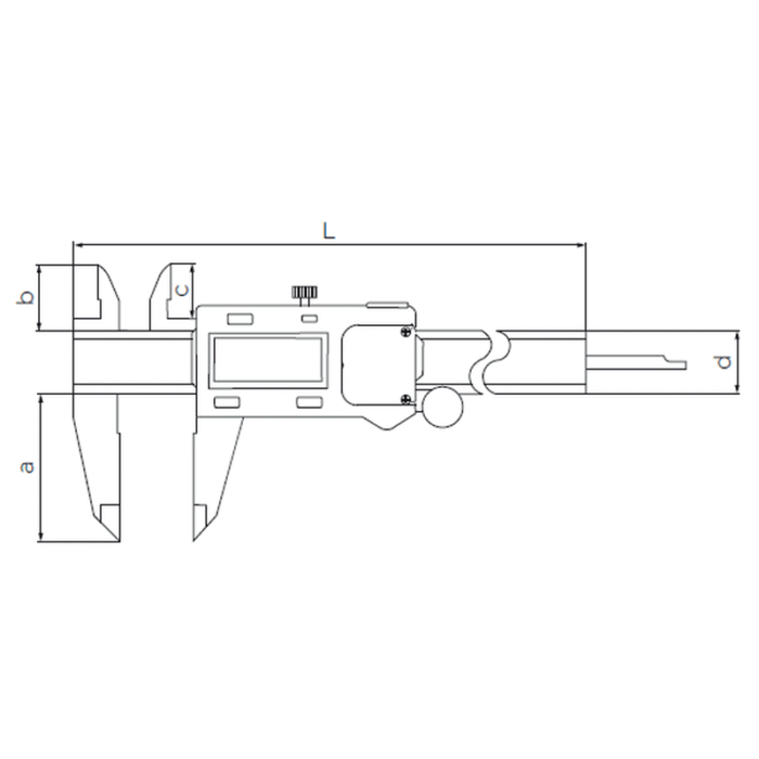 ASIMETO Seri 305 IP67 (Su Geçirmez) Metal Kasa Dijital Kumpas - Görsel 2