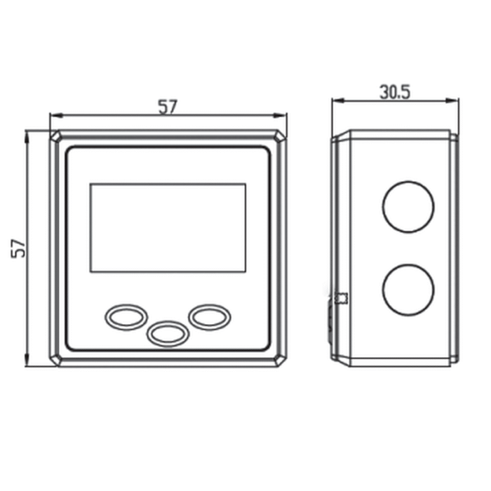 ASIMETO Seri 490 Mini Dijital Açı Ölçer - Görsel 2