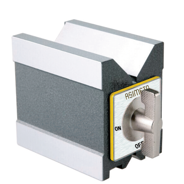 ASIMETO Seri 609 Manyetik V - Yatak (Tek Ölçüm İçin)