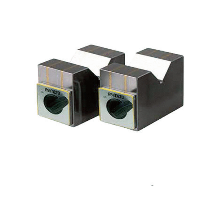 ASIMETO Seri 609 Manyetik V - Yatak (Çift Ölçüm İçin)