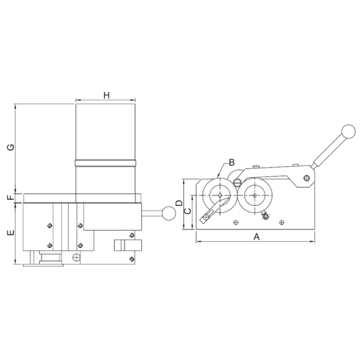 Vertex Motorlu Zımba Form Verme Makinesi - Görsel 2
