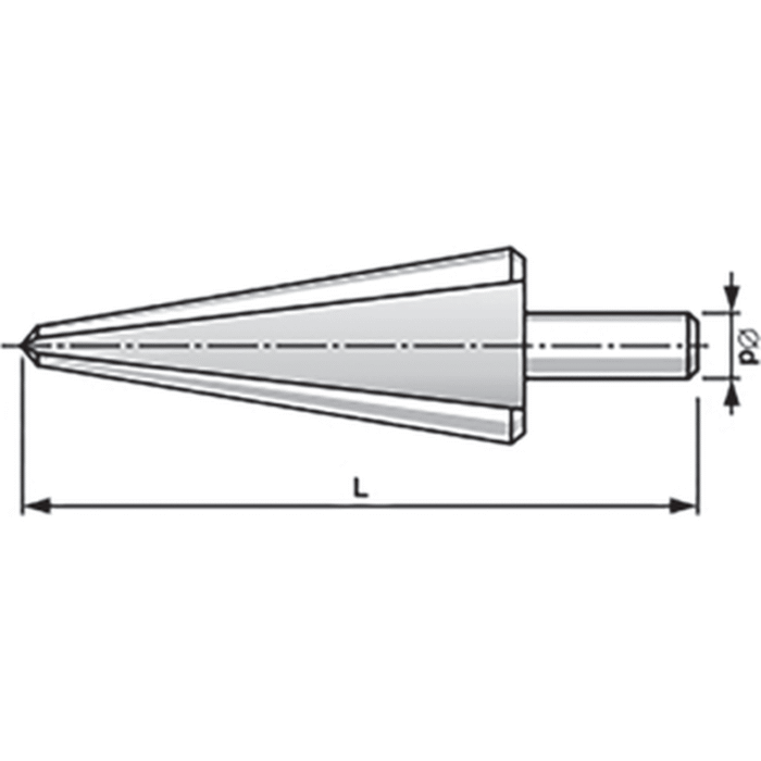 Pld C338 Kademesiz Sac Delme Matkabı HSS - Görsel 2